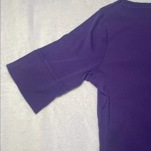 Jones New York Sport Purple Top - Picture 4 of 7